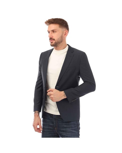 HUGO Black Jeffery202 Blazer Jacket for men