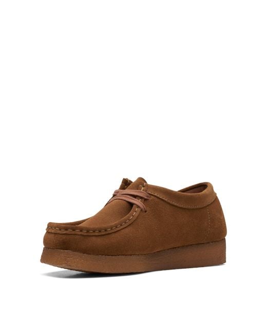 Clarks Brown Wallabee Moc Toe Formal Shoes