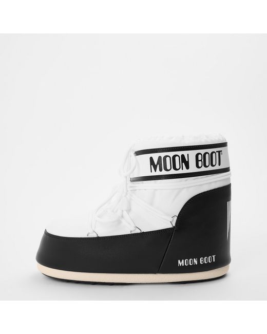 Moon Boot White Icon Low Boots for men