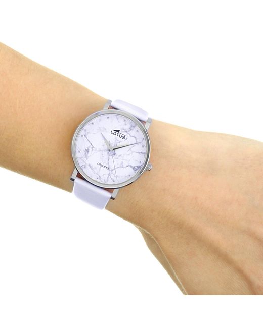 Lotus Metallic Stainless Steel Sports Analogue Quartz Watch