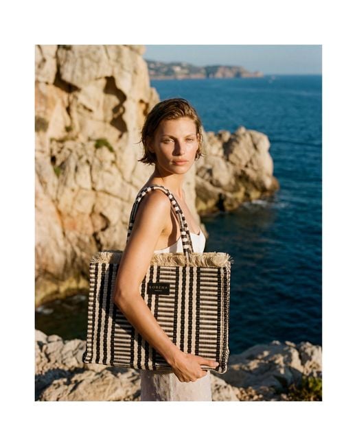 Sorena Black Tote Bag