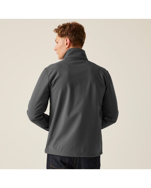 Regatta Gray Octagon Ii Printable 3 Layer Jacket for men