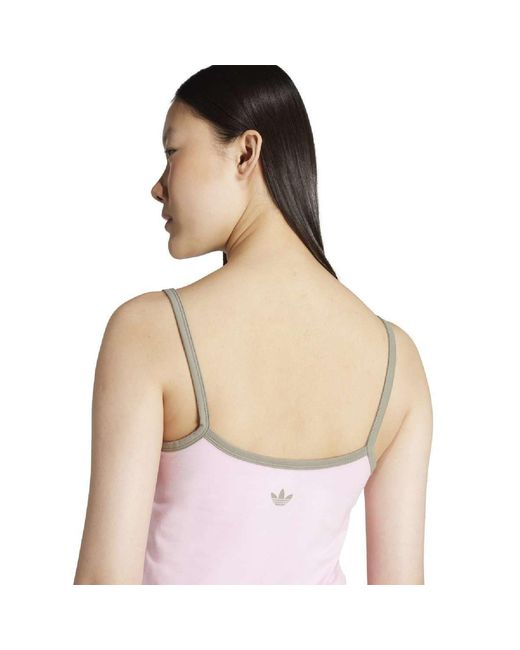 Adidas Originals Pink Adidas Orig Tank Top Ld64