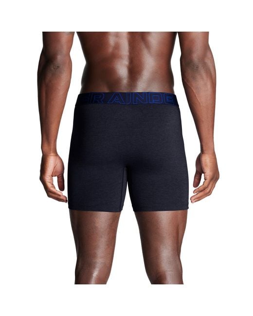 Under Armour Blue Logo Boxers 3-Pack for men