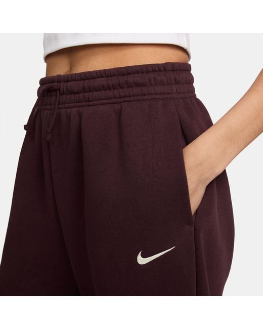 Nike Brown Phoenix Fleece Joggers