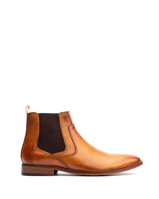 Base London Brown Scout Chelsea Boot for men