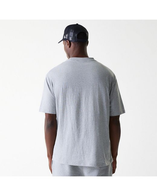 KTZ Blue Mlb Essential Oversized T-Shirt for men