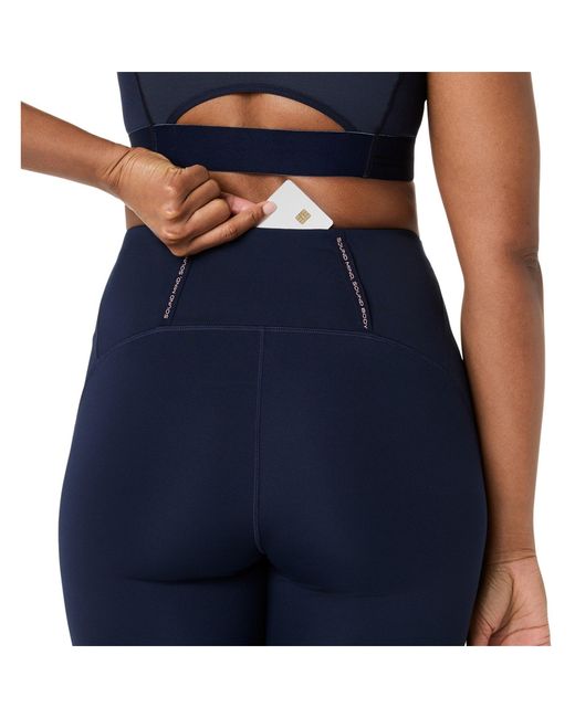 Asics Blue Performance Running Tights