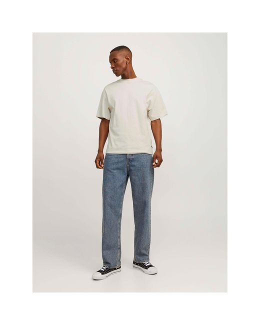 Jack & Jones White Urban Edge 220 Gsm T-Shirt for men