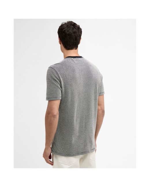 Barbour Gray T-Shirt for men