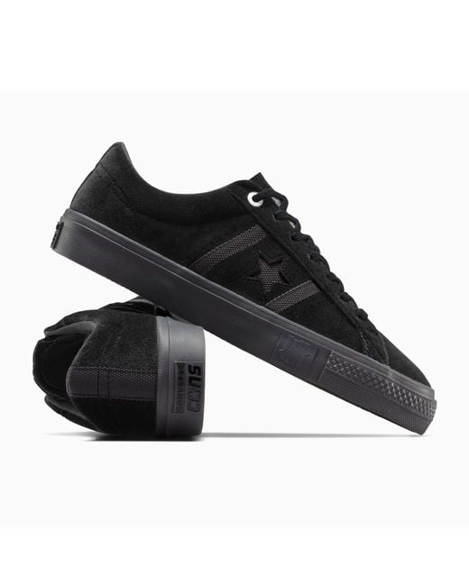 Converse Black Adults One Star Academy Pro Ox B Skate Shoes