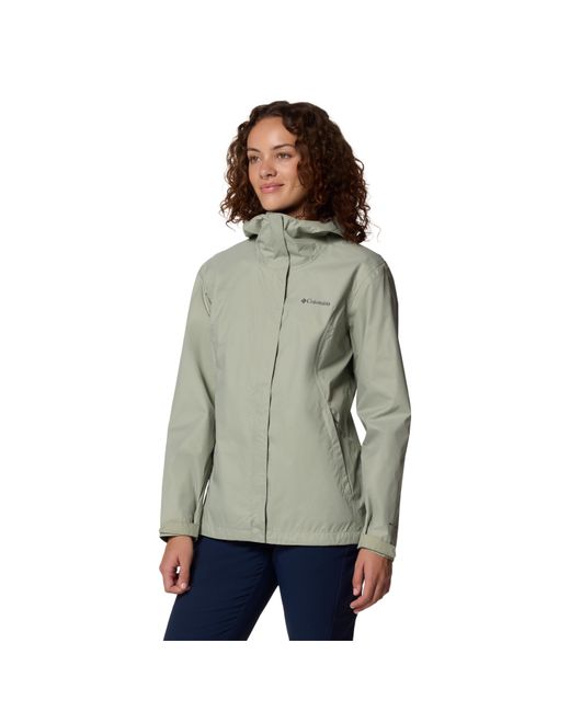 Columbia Green Arcadia Ii Waterproof Jacket