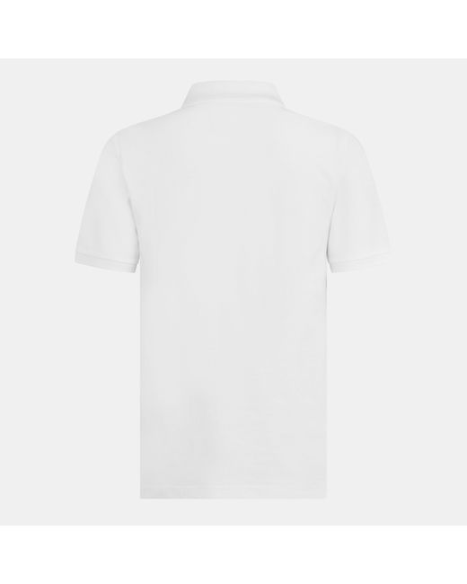 Original Penguin Blue Jacquard Short Sleeve Polo Shirt for men
