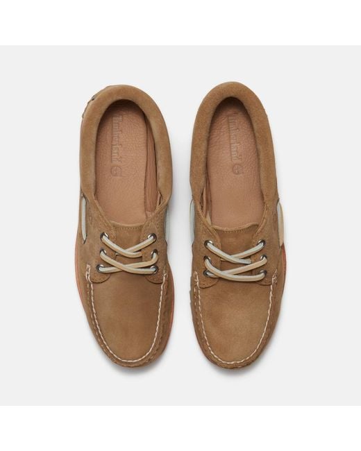 Timberland Brown Authentic Boat Shoe For