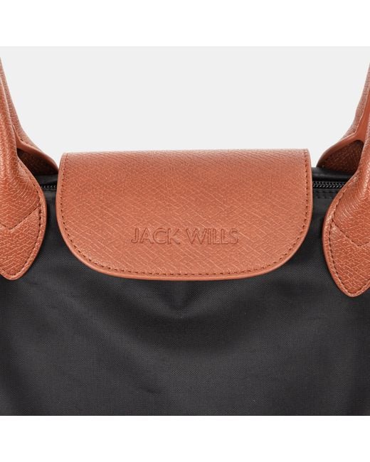 Jack Wills Black Tote Bag