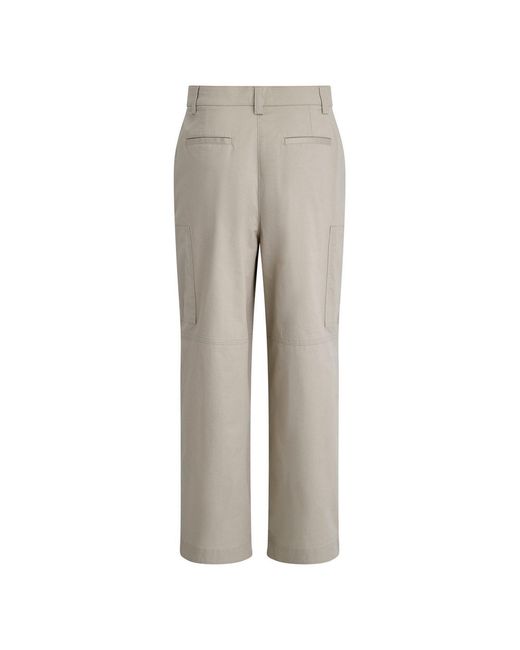DKNY Gray Wide Leg Trouser