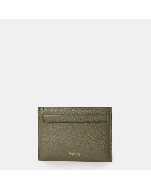 Mulberry Green Credit Card Slip