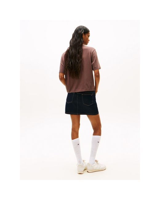 Tommy Hilfiger Brown Logo T-Shirt