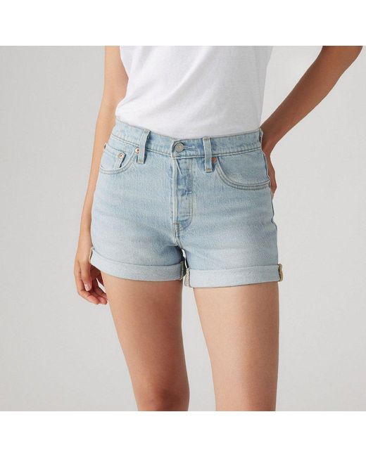 Levi's Blue Levi's 501 Rolld Shorts