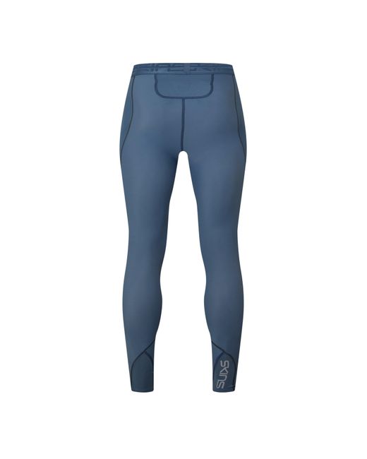 Skins Blue Performance Gym Legging for men