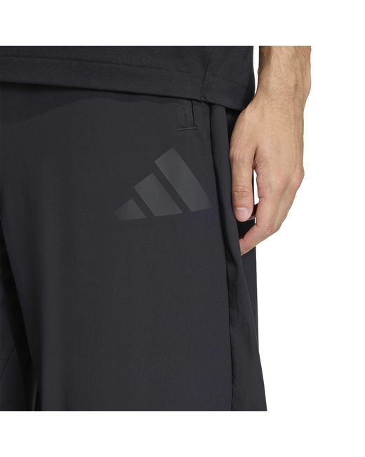 Adidas Black Z.N.E. Woven Joggers for men
