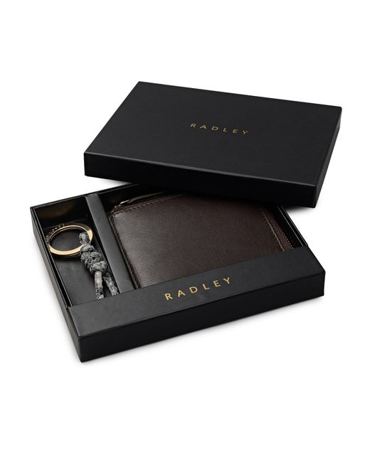 Radley Gray Chilworth Street Leather Zip Around Purse