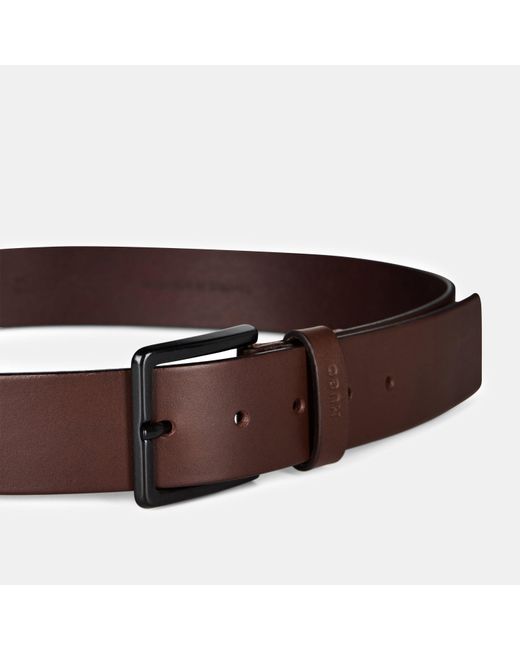 HUGO Brown Gionio Leather Belt for men
