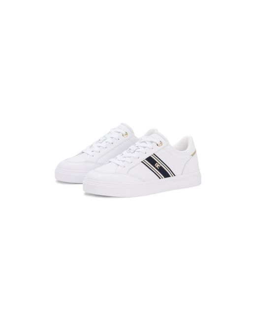 Tommy Hilfiger White Low-Top Trainers