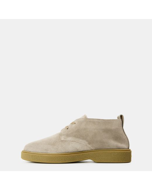 Calvin Klein Natural Suede Desert Boots for men