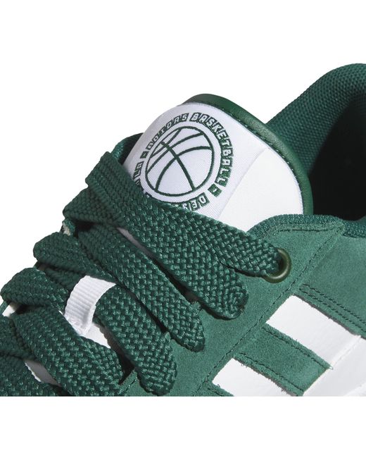Adidas Green Rapid Court Low-Top Trainers for men