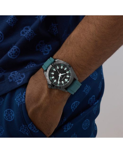 Guess Metallic Gesjwl Wtch Sn71 for men