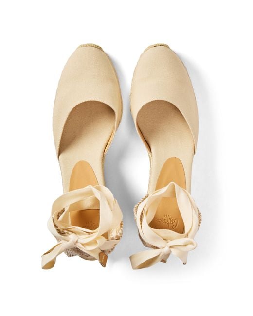 Castaner Natural Carina Wedge Sandal