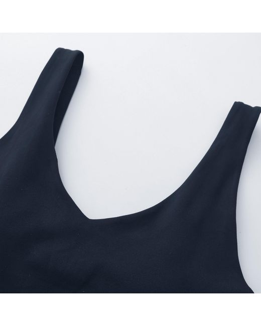 La Gear Blue V-Neck Active Tank Top