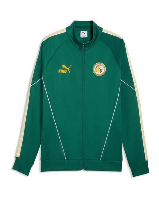 PUMA Green Senegal Tracksuit Top World Cup 2026 for men
