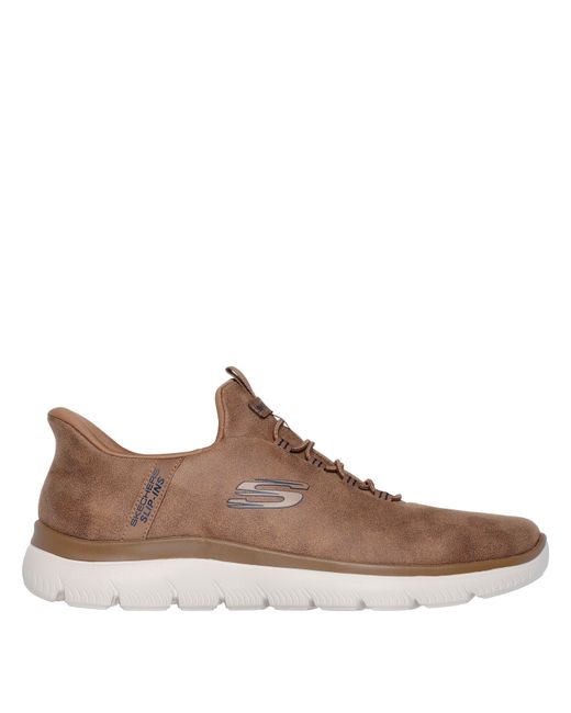 Skechers Brown Slip-Ins: Summits for men