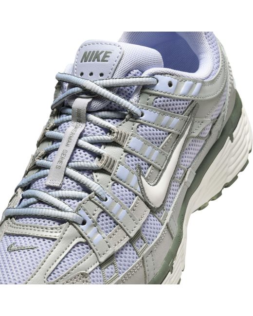 Nike Gray P-6000 Shoes