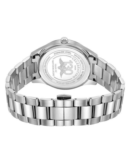 Rotary Metallic Heritage Dial Ss Bracelet Watc for men