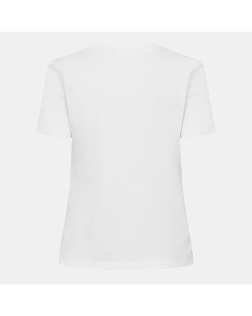 Tommy Hilfiger White Script Short Sleeve T-Shirt