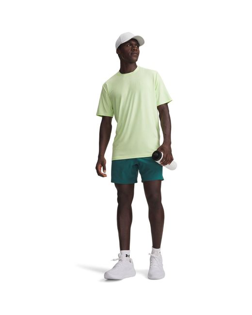 Under Armour Green Ua Vanish Woven 6In Shorts for men