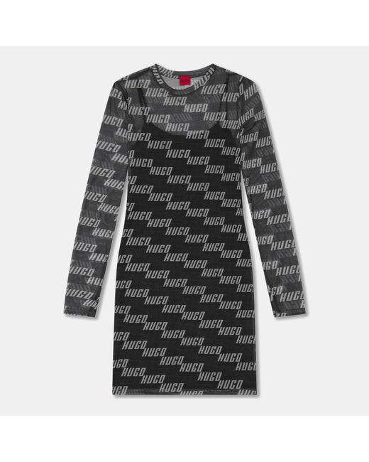 HUGO Black Nelonie Mini Dress