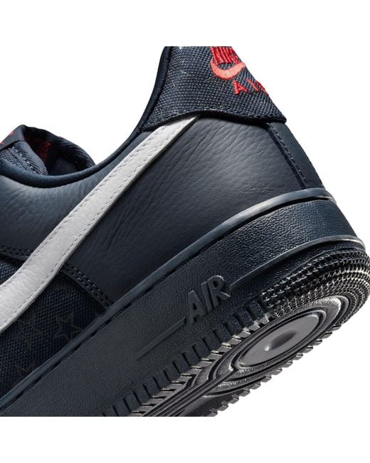 Nike Blue Air Force 1 Low Sn63 for men