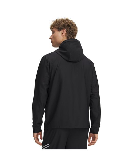 Under Armour Black Unstoppable Woven Performance Training Jacket for men