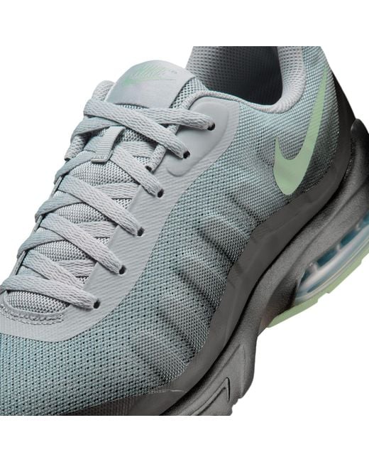 Nike Gray Air Max Invigor Shoes for men