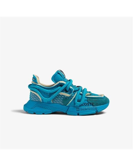 Lacoste Blue L003 Runway Trainers