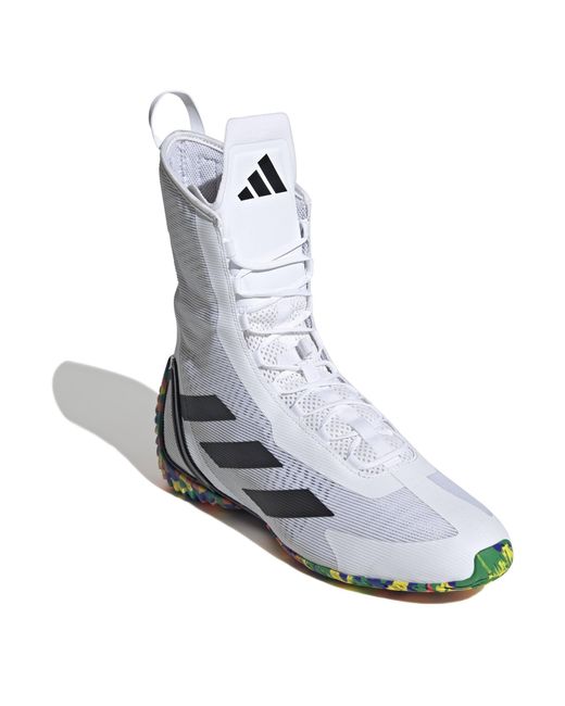 Adidas Blue Adults Speedex Ultra Boxing Boots