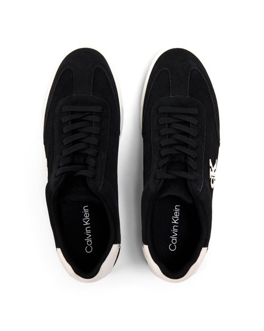 Calvin Klein Black Low-Top Trainers for men