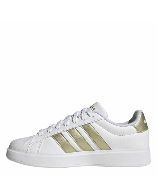 Adidas White Low-Top Trainers
