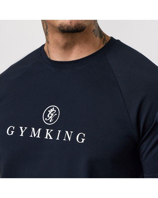 Gym King Blue Pro 2.0 Tee for men