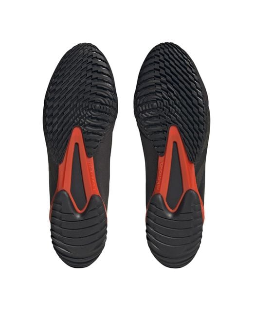 Adidas Black Speedex 23 Mid Cut Boxing Boots for men