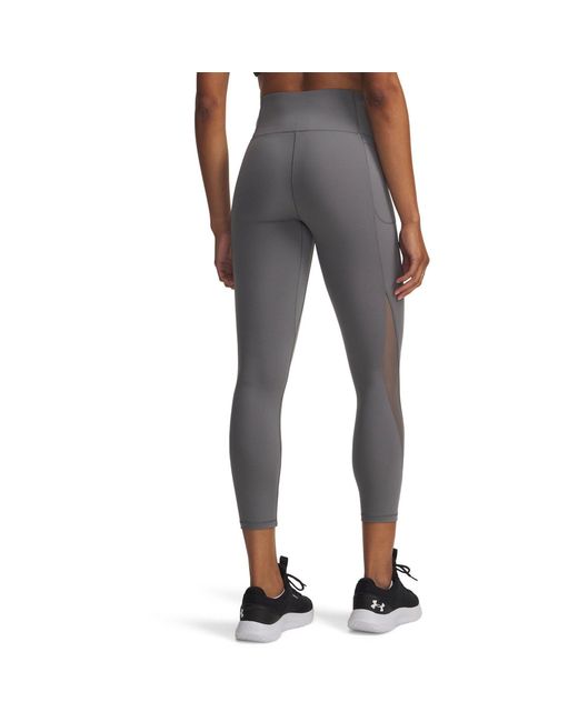 Under Armour Black Motion Mesh Performance Gym Leggings